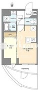 ヴィラクレスト東上野 1301 間取り図