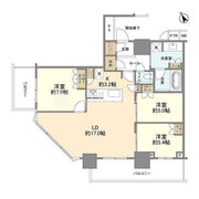 ザ・タワー十条 1109 間取り図