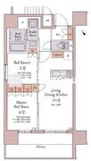 HAYANO Residence 大塚 803 間取り図