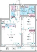 ジェノヴィア竹ノ塚 202 間取り図