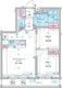 ジェノヴィア竹ノ塚 202 間取り図