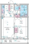 ジェノヴィア竹ノ塚 307 間取り図