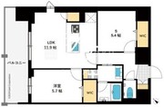 東京マンション 506 間取り図