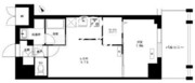 東京マンション 1203 間取り図