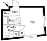 ファーヴァル幡ヶ谷 403 間取り図