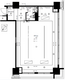 The SOHO 701 間取り図