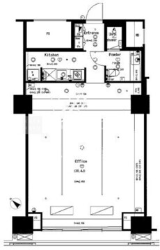 The SOHO 1135 間取り図