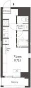レキシントンスクエア曙橋 403 間取り図