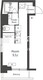 レキシントンスクエア曙橋 808 間取り図