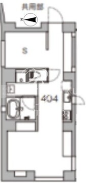 天神町プレイス 204 間取り図