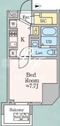 ドゥーエ西大島3 303 間取り図