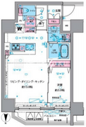 ジェノヴィア南千住スカイガーデン 303 間取り図