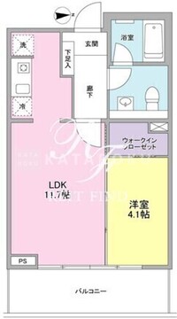 ステラメゾン目黒本町 302 間取り図