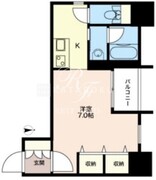 エスティメゾン恵比寿 401 間取り図