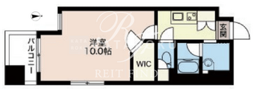 エスティメゾン恵比寿 902 間取り図
