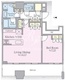 WORLD TOWER RESIDENCE 2908 間取り図