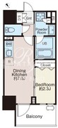 クラシアム文京白山 103 間取り図