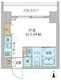 スプランディッド品川 701 間取り図