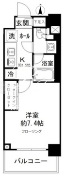 JP noie 亀戸 502 間取り図