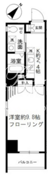 ヴィルダイワ 501 間取り図