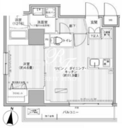 グランフォークス神田イーストタワー 1003 間取り図
