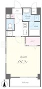 ブルーアース品川 201 間取り図