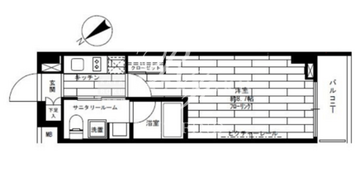 ステージグランデ茅場町 604 間取り図