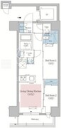 アーバネックス菊川4 201 間取り図