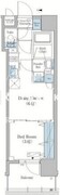 アーバネックス菊川4 702 間取り図