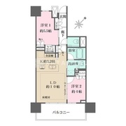 ザ・パークハウス谷中道灌山テラス 1003 間取り図