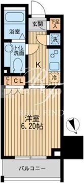 KDXレジデンス東新宿 902 間取り図