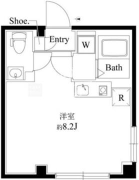 ソラ中板橋 401 間取り図