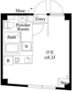 ソラ中板橋 402 間取り図