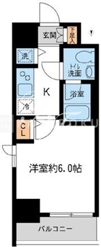 KDXレジデンス大島 601 間取り図