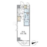 プルミエ秋葉原イースト 401 間取り図