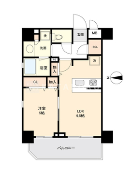プライマル板橋本町 311 間取り図
