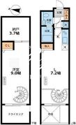カッシア目黒 112 間取り図