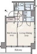 東池袋デュープレックスリズ 1203 間取り図