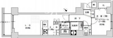 プライマル千石 401 間取り図