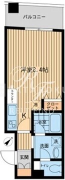 ミスズコート門前仲町 402 間取り図