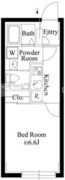 アバンティア西新宿1 202 間取り図