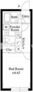 アバンティア西新宿1 302 間取り図