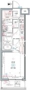 クレヴィスタ墨田 114 間取り図