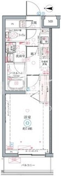 クレヴィスタ墨田 210 間取り図