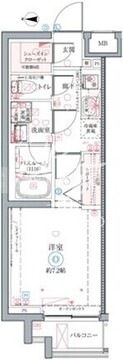 クレヴィスタ墨田 215 間取り図