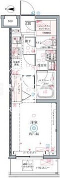 クレヴィスタ墨田 220 間取り図