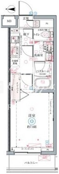 クレヴィスタ墨田 309 間取り図