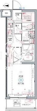 クレヴィスタ墨田 314 間取り図