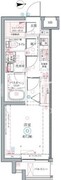 クレヴィスタ墨田 408 間取り図