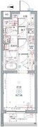 クレヴィスタ墨田 413 間取り図